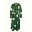 Plus Size Chic Dot Print Maxi Dress - Flattering Long Sleeves & Lapel Collar - Comfortable Stretch for Elegant Style - Perfect Womens Plus Shirt Dress