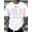 STAY TRUE Men's Graphic Design Active T-shirt - Casual and Comfy Summer Tee for Daily Vacation and Workout