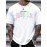 Hustle Print Men's Graphic Design Crew Neck T-shirt - Casual and Comfy for Summer