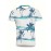 2pcs Men's Coconut Tree Print Casual Crew Neck Short Sleeve T-shirt and Shorts Set for Summer Vacation and Workout