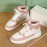 Trendy High-top Women's Sneakers â€“ Lightweight, Comfort Design â€“ Colorblock Lace-Up Style for Casual Wear & Sporty Outings