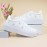 Women's Solid Color Casual Sneakers, Lace Up Soft Sole Lightweight Flat Walking Shoes, Floral Embroidered Low-top Shoes