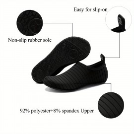 Water Sports Shoes Barefoot Quick-Dry Aqua Yoga Socks - Slip On For Men Women