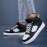 Comfort-Focused Men's High-Top Sneakers: Non-Slip, Stylish Color Block, Perfect for All-Year Outdoor Activities