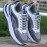 Breathable & Stylish Menâ€™s Running Shoes: Lace-Up, Soft Sole Sneakers - Perfect for Summer Sports, Outdoor Jogging & Casual Wear