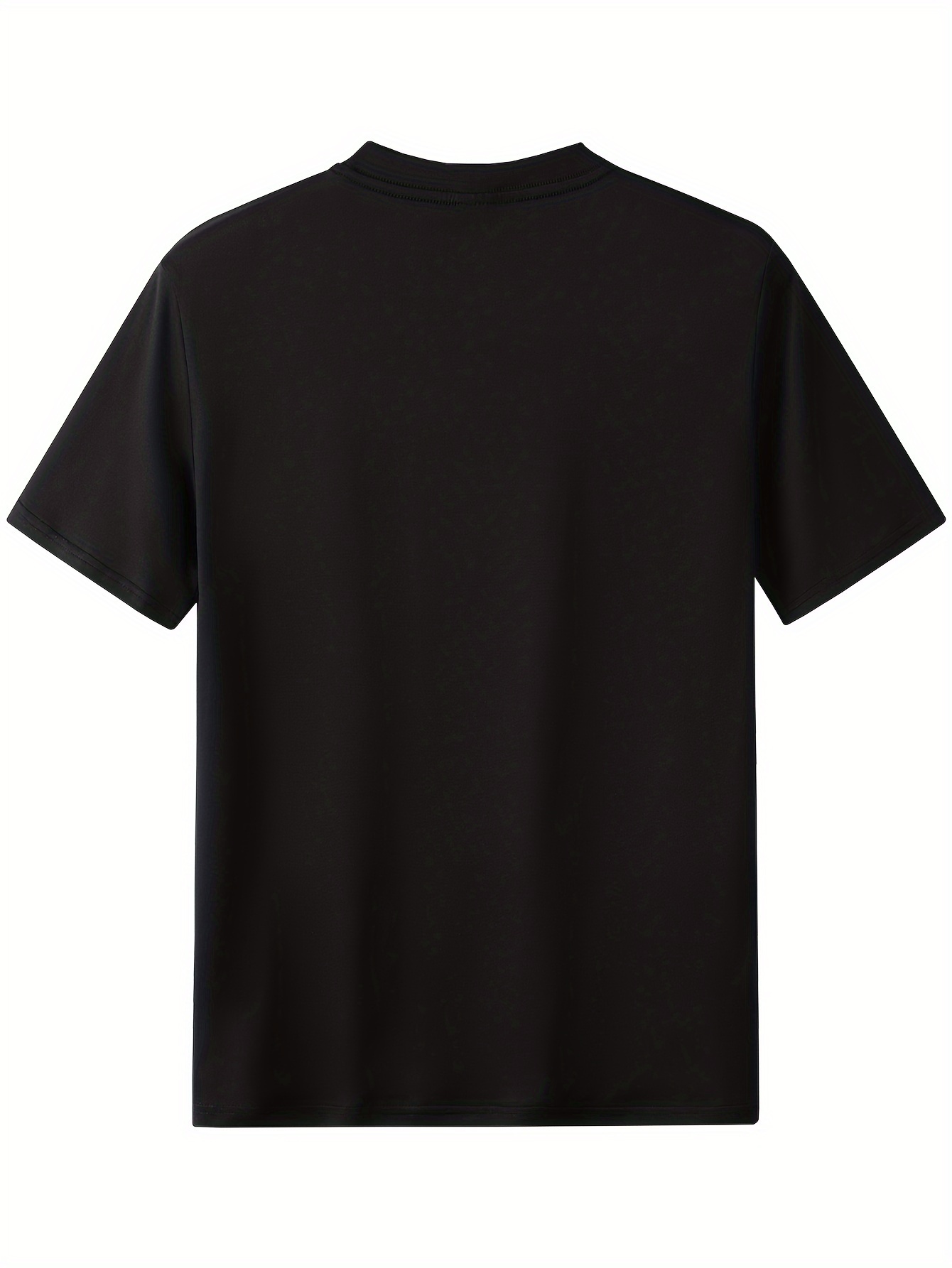 mens fashion 5pcs sports t shirt casual stretch round neck tee shirt for summer details 9